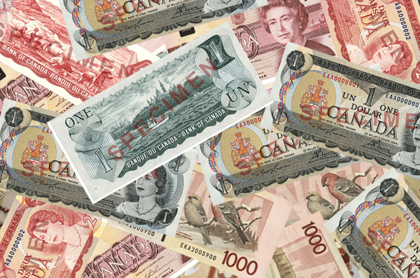 Канада: о банкнотах, выведенных из обращения.